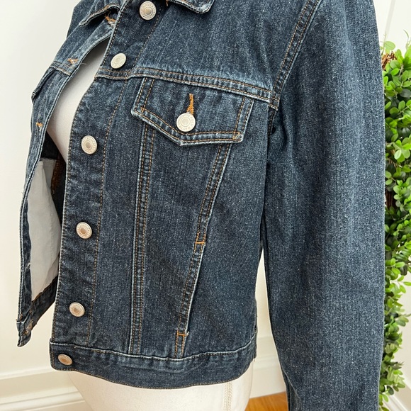 Old Navy Size small dark denim jacket with pockets - Picture 3 of 7